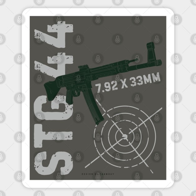 StG 44 assault rifle Magnet by FAawRay